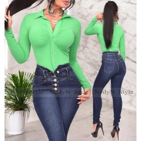 NedyN Világos Brazil zöld színű poliamid Kata ing