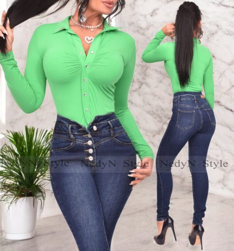 NedyN Világos Brazil színű  Kata női ing