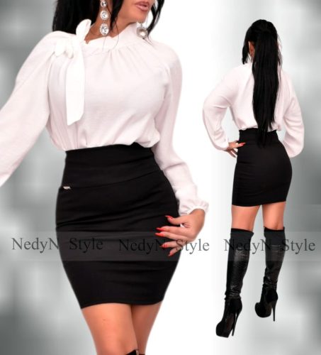 NedyN fekete puntó szoknya