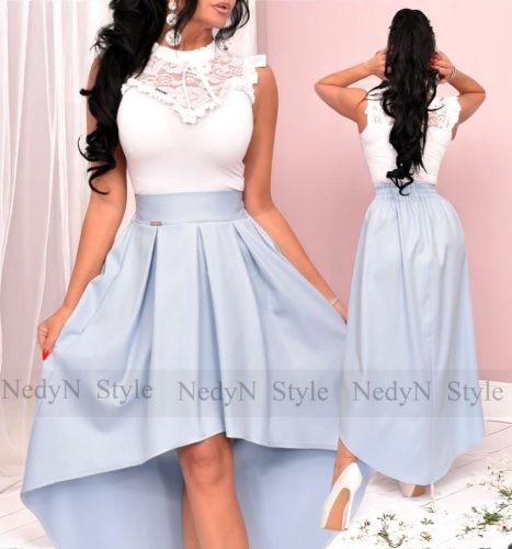 NedyN fehér színű alkalmi csipke felső