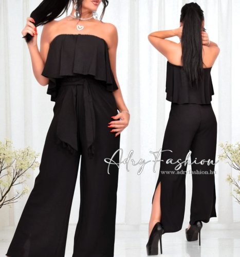 Nora Fekete fodros megkötős női overál