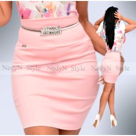 Fém gumis vékony Strasszos köves levél csatos ÖV