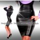 NedyN fekete vékony bőrhatású Babi szoknya